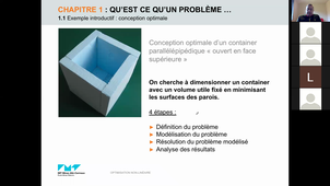 Optimisation Non-Linéaire - cours n°1