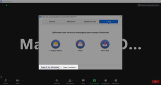 Zoom - Inviter des participants