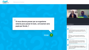 Webinaire du directeur du 9 novembre 2020