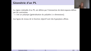 PL - Principe de l'algorithme du simplexe