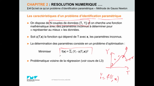 Optimisation Non-Linéaire - cours n°3