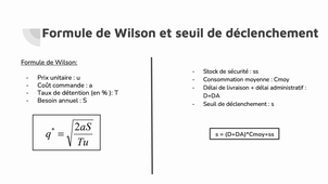 Point de commande et recomplètement Boulnois;Rott;Estavoyer;Dupuy