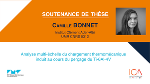 Soutenance de thèse Camille Bonnet