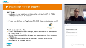 Webinaire du directeur du 8 février 2021