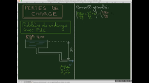 5.7 Pertes et gains de charge : exemple d'un problème de vidange