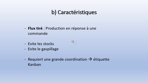 Fonctionnement d'un système KANBAN