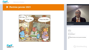 Webinaire du directeur du lundi 7 décembre 2020