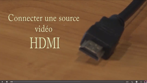 comment diffuser les sources externes hdm vga