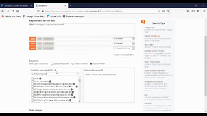 Flash'Doc : searching for press articles on Europress