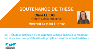 Soutenance de thèse Clara Le Duff