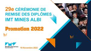 Cérémonie de Remise des Diplômes de la promotion 2022