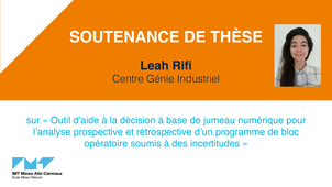 Soutenance de thèse Leah Rifi