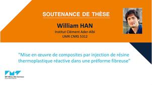 Soutenance de thèse de William Han