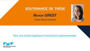 Soutenance de thèse Manon Grest