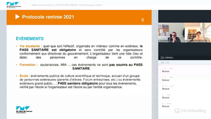 Webinaire d'Audrey LORIDAN-BAUDRIER du lundi 30 août 2021