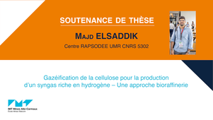 Soutenance de thèse Majd Elsaddik