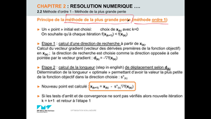 Optimisation Non-Linéaire - cours n°2