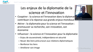 La crise Covid 19 et ses conséquences sur l'internationalisation de l'éducation