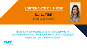 Soutenance de thèse de Sanaa Tiss