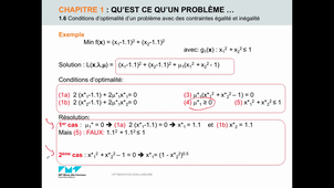 Optimisation Non-Linéaire - cours n°2